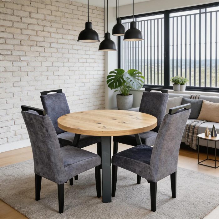 SÆT SB3 Ø100x200+4 STOLE ST79