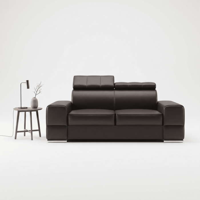LÆDER ROYALS 2 TO-PER.SOFA 225 CM